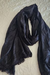 Nine West Black Scarf NWT